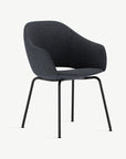 Eetkamerstoel Mona · bouclé · 4 legs